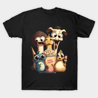 Popcorn Party - Don't Be Scared! T-Shirt